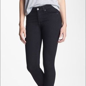 7 For All Mankind High Waisted Skinny Jeans - 28